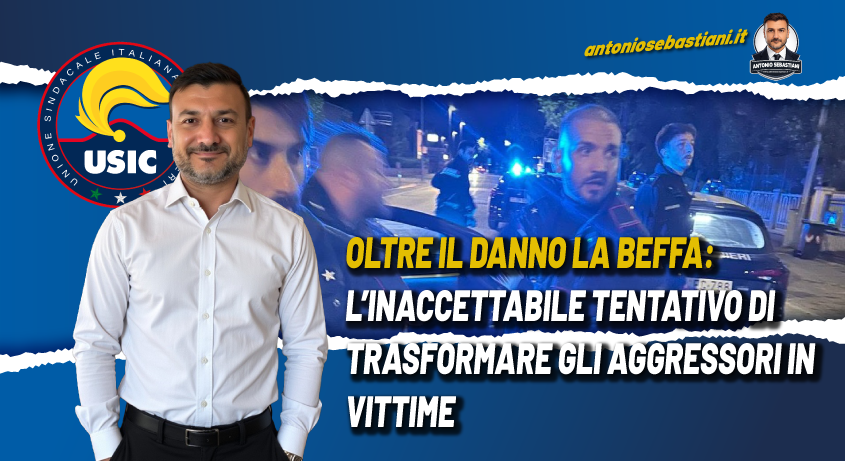 Oltre il danno, la beffa: l'inaccettabile tentativo di trasformare gli aggressori in vittime