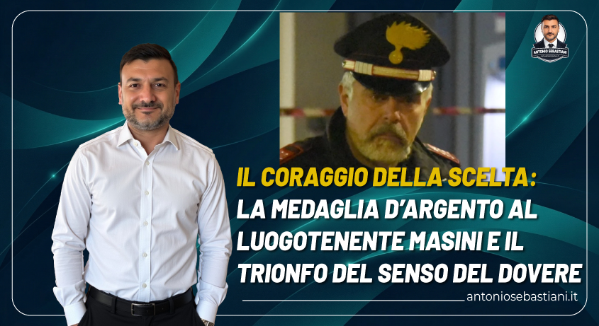Il coraggio della scelta: la Medaglia d’Argento al Luogotenente Masini e il trionfo del senso del dovere