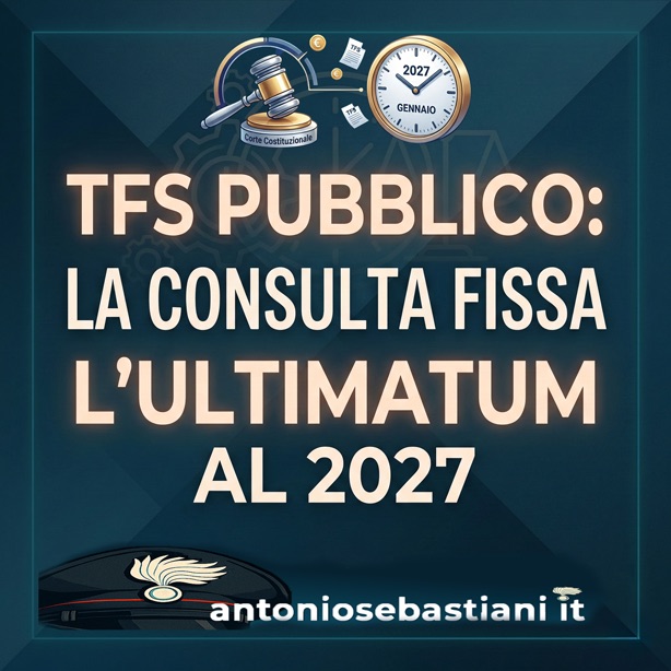 TFS: la Consulta dà l'Ultimatum al Governo. Ma il dipendente pubblico non può più aspettare