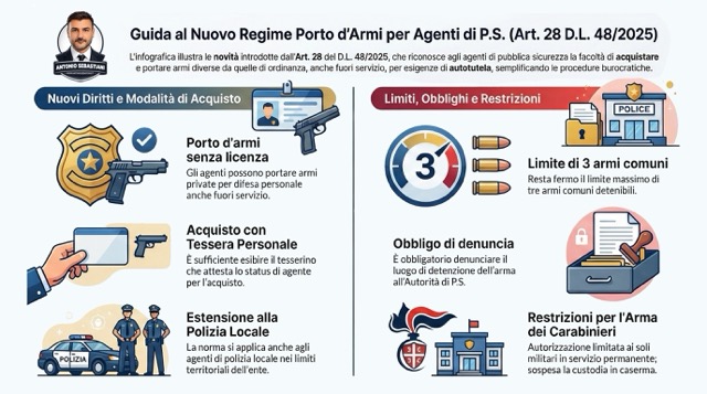 infografica armi carabinieri